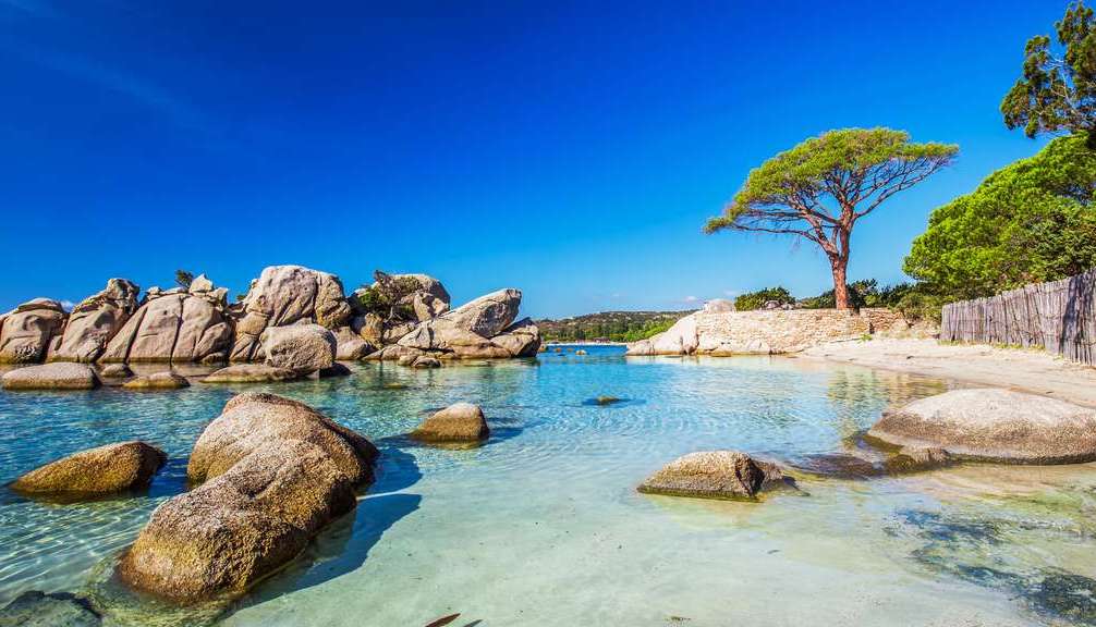 La plage de Palombaggia